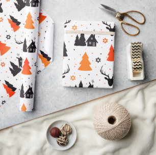Home For The Holidays   Christmas Wrapping Paper