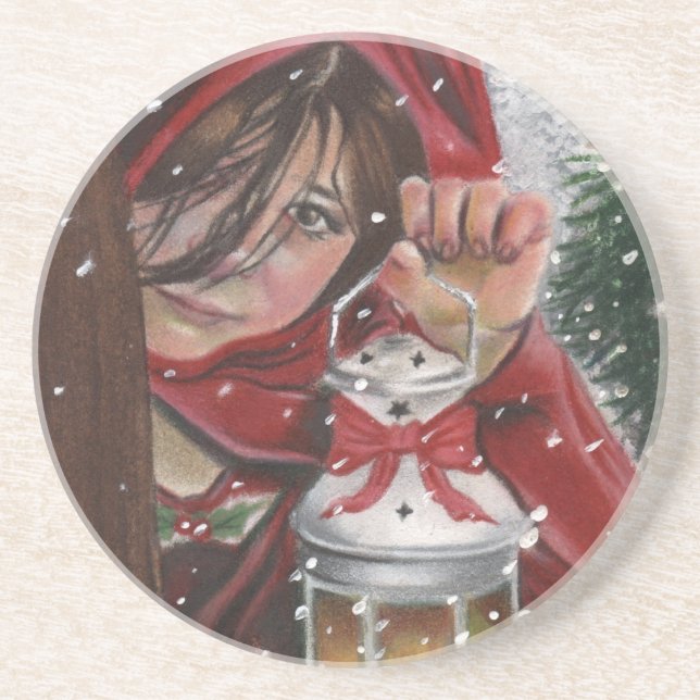 Home for the holidays Coaster (Front)