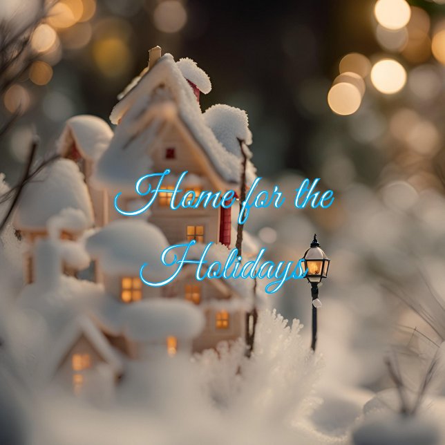 Home for the Holidays Ornament Card (Creator Uploaded)