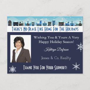 Home For The Holidays Personalized Postcard