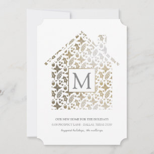 Home for the Holidays Photo Card - Faux Foil