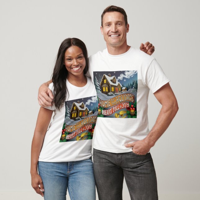 "Home for the Holidays: Pure Joy" T-Shirt (Unisex)