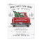 Home For the Holidays Vintage Red Truck Moving