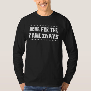 Home For The Pawlidays Cat T-Shirt