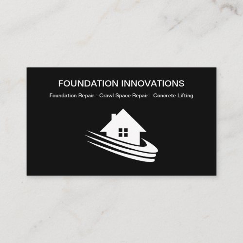 Home Foundations And Repair Business Cards