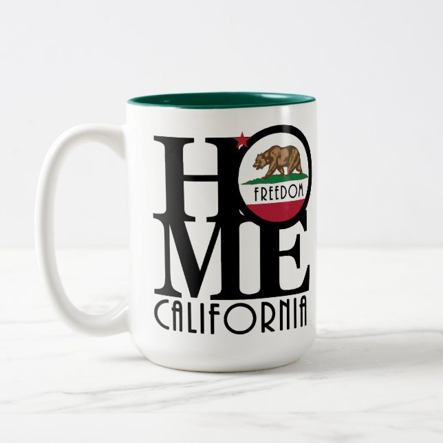 HOME Freedom 15oz Two-Tone Coffee Mug (Left)