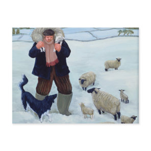 Home from the Fold Postcard