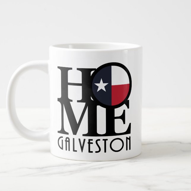 HOME Galveston 20oz Giant Coffee Mug (Left)