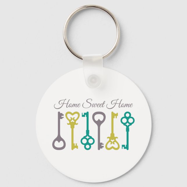 Home Guest Keys Keychain (Front)