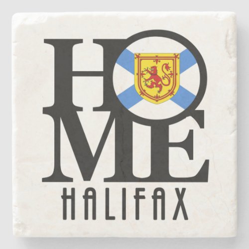 HOME Halifax Nova Scotia Stone Coaster