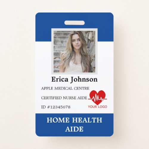 Home Health Aide Certified Nurse Aide home care Badge