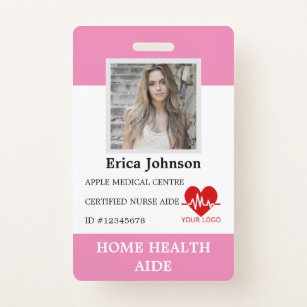 Home Health Aide Certified Nurse Aide home care Badge