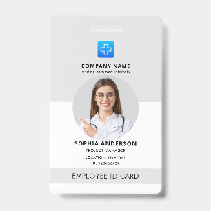 Home Health Aide Certified Nurse Aide Photo ID Bad Badge