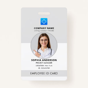 Home Health Aide Certified Nurse Aide Photo ID Bad Badge