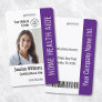 Home Health Aide Certified Nurse Aide Photo ID  Badge