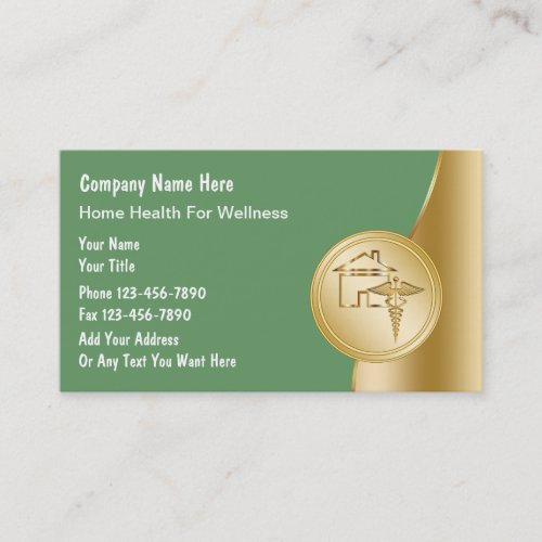 Home Health Business Cards