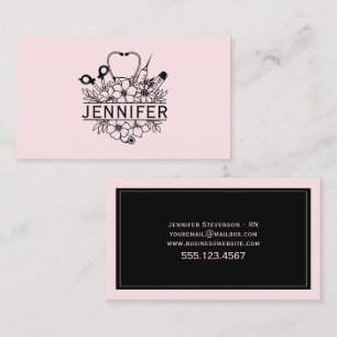 Home Health Care Nurse Service Business Card