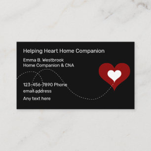 Home Health Companion Business Cards