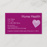 Home Health Nurse Business Cards at Zazzle