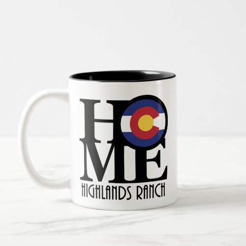 HOME Highlands Ranch Colorado 11oz Two_Tone Coffee Mug