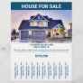 Home House For Sale By Owner Flyer Tear Off Strips