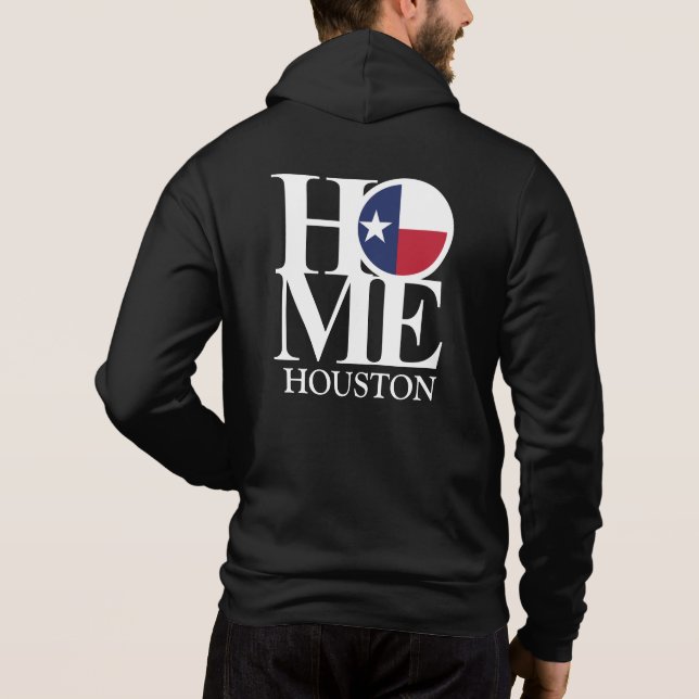 HOME Houston Hooded Sweat Shirt (Back)