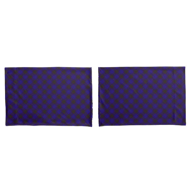 Home Hume Clan Scottish Clan Tartan Plaid Pillow Case (Front-Set)