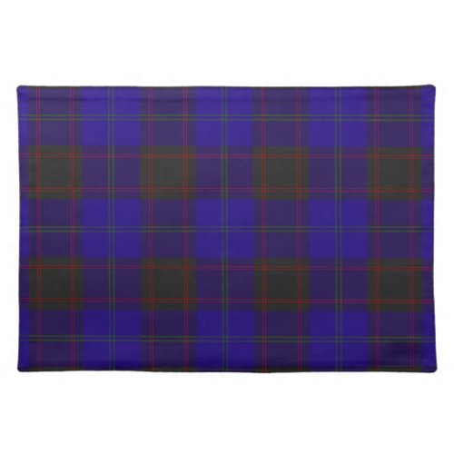 Home Hume Clan Scottish Tartan Plaid Cloth Placemat