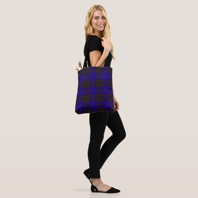 Home (Hume) Clan Scottish Tartan Plaid Tote Bag (On Model)