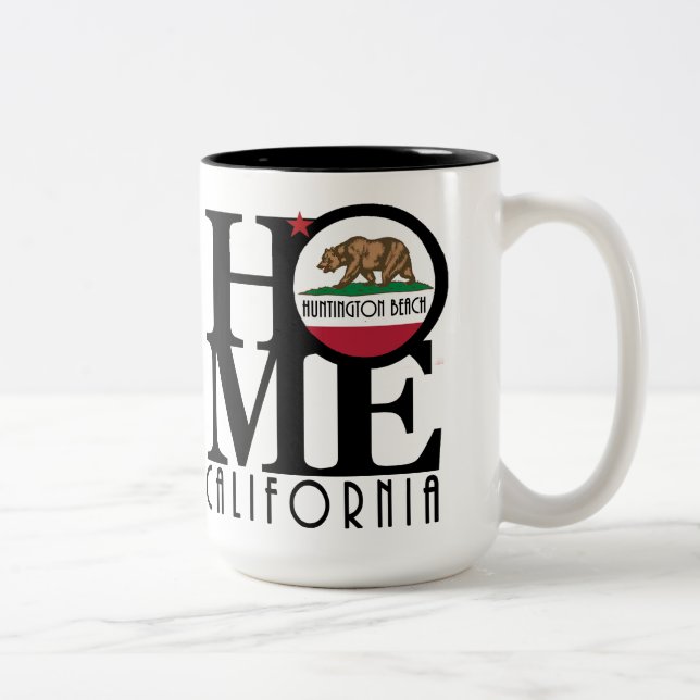HOME Huntington Beach 15oz Two-Tone Coffee Mug (Right)