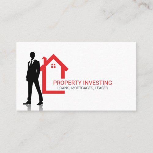 Home Icon  Property Real Estate Business Card