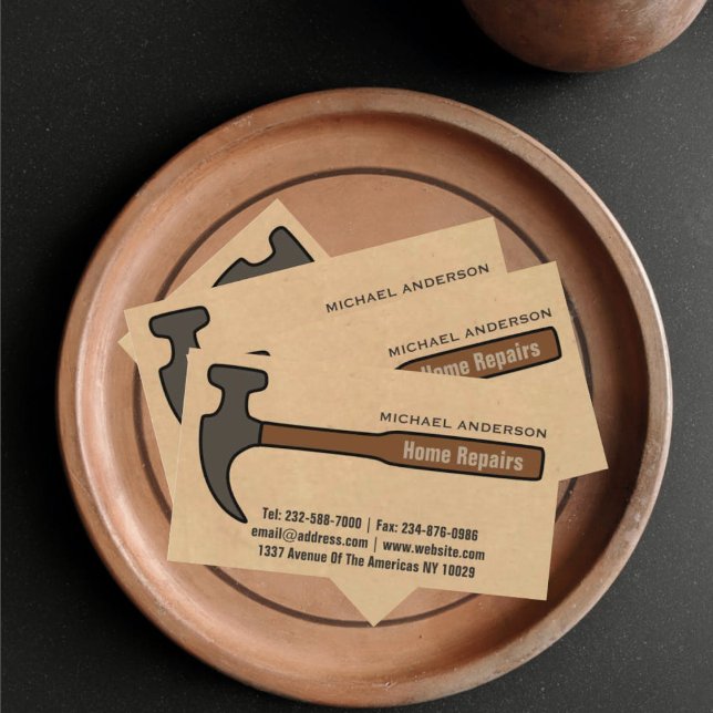 Home improvement and repair business card (Creator Uploaded)