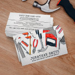 Home Improvement And Repair Handyman Services Business Card at Zazzle