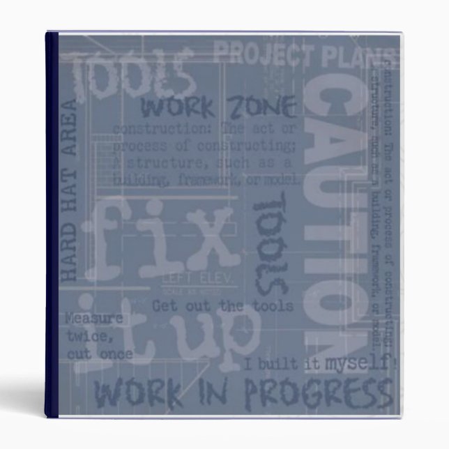 Home Improvement Binder (Front)