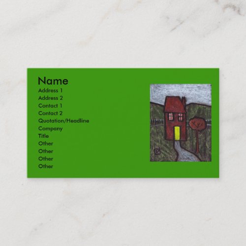 Home Improvement Business Card