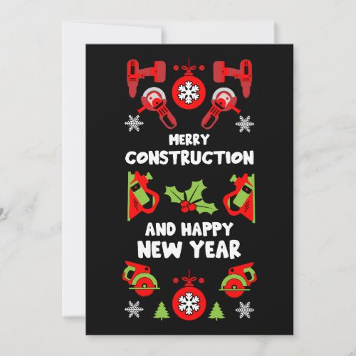 Home Improvement Christmas Gifts Holiday Card
