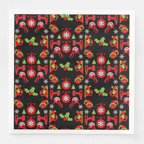 Home Improvement Christmas Gifts Paper Dinner Napkins
