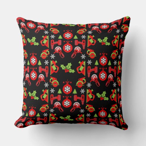 Home Improvement Christmas Gifts Throw Pillow