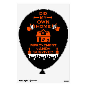 Home Improvement Congratulation Wall Decal