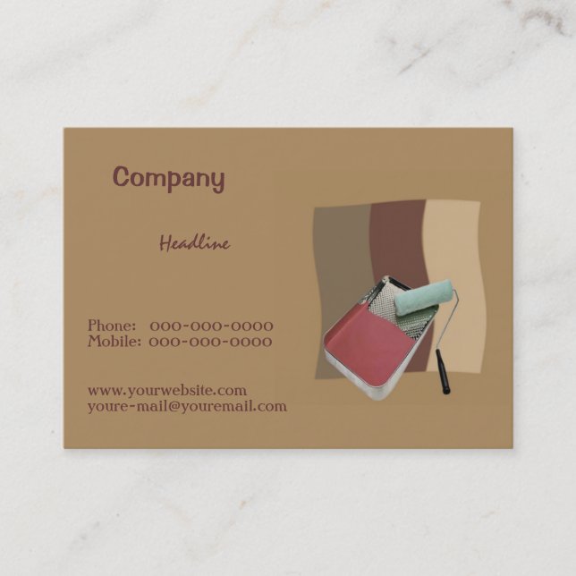 Home Improvements Business Card (Front)