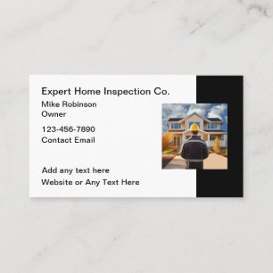 Home Inspection Services Business Card