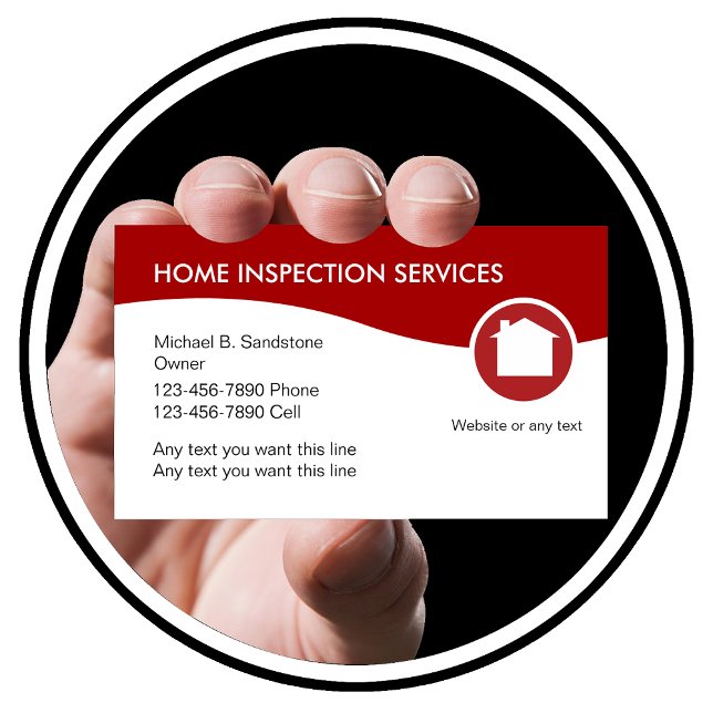 Home Inspection Services Business Card (Creator Uploaded)