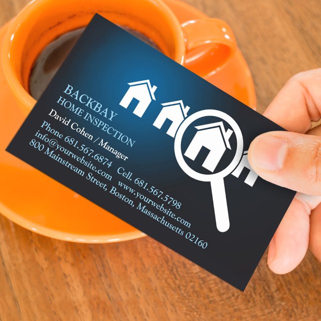 Home Inspector Business Card Template (Creator Uploaded)