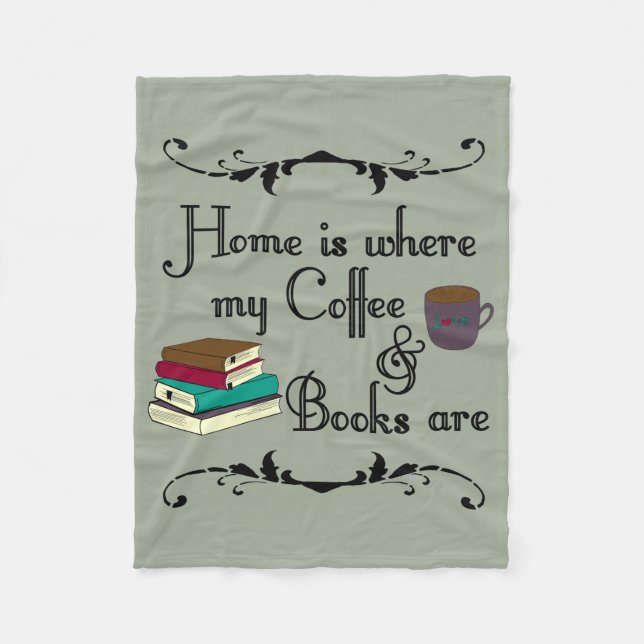 Home is fleece blanket (Front)