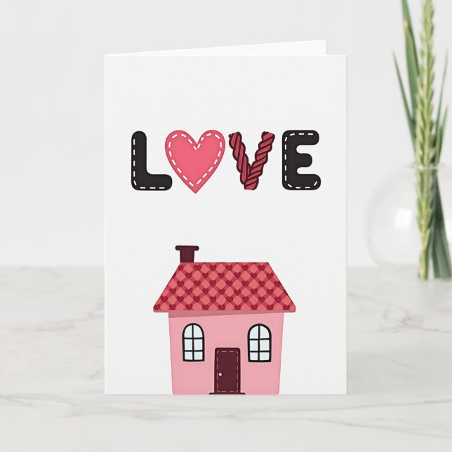 Home Is Love Card (Front)