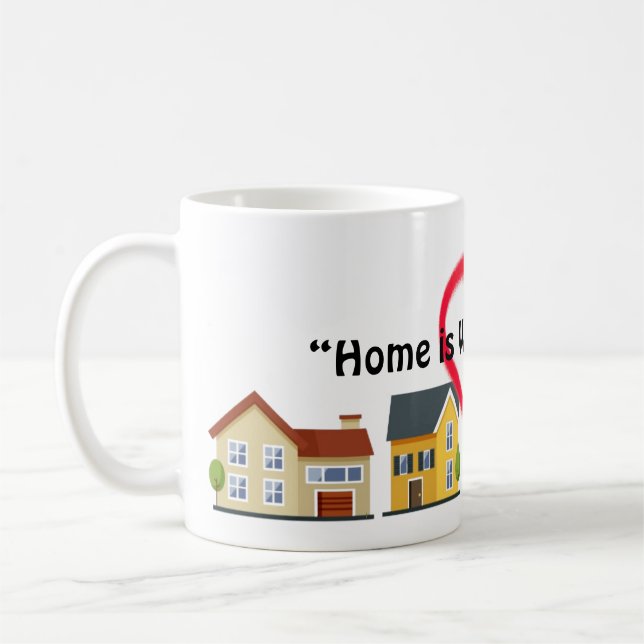 Home is my Mom is Mug (Left)