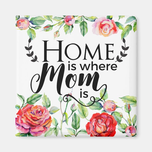 Home Is Where Mom Is Magnet (Front)
