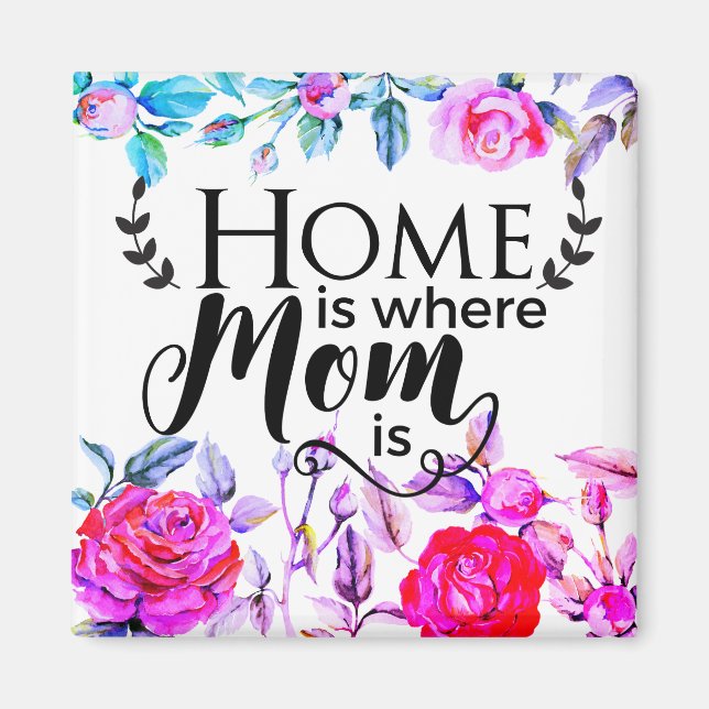 Home Is Where Mom Is Magnet (Front)