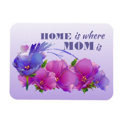 Home is where Mom is Mothers Day Gift Magnet