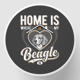Home Is Where My Beagle Is_1 Mini Candle Favors